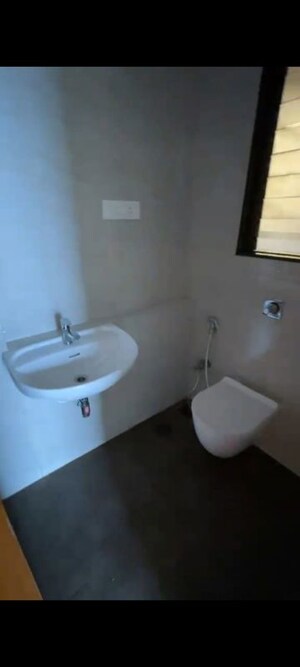 Bathroom in 2 BHK Apartment at Chandak 34 Park Estate, Goregaon West – for Rent