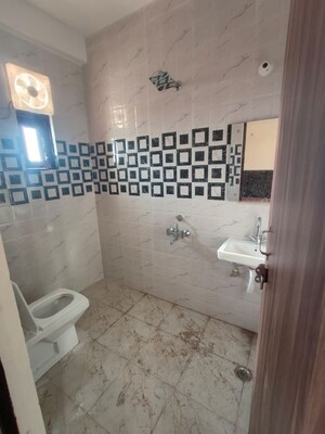 Bathroom in 1 BHK Builder Floor at Saket – for Rent