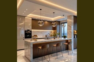 Kitchen in 6+ BHK Villa at Janakpuri – for Sale