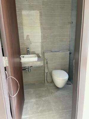 Bathroom in 3 BHK Apartment at Oberoi Eternia, Mulund West – for Sale