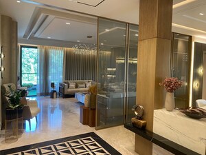 Living Room in 4 BHK Apartment at Aerocity – for Sale