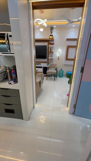 Furnished Amenities in 2 BHK Apartment at UK Luxecity, Kandivali East – for Rent