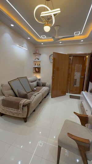 Living Room in 2 BHK Apartment at UK Luxecity, Kandivali East – for Rent