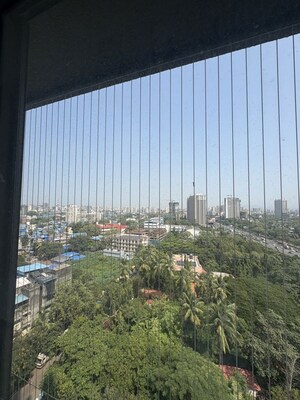 Balcony in 3 BHK Apartment at Nine Ramaa Krishna, Bandra East – for Rent