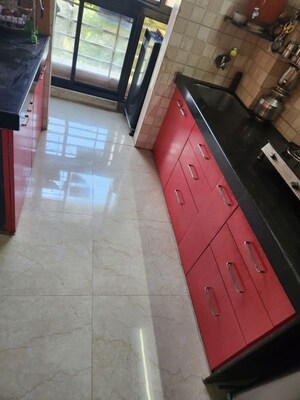 Kitchen in 1 BHK Apartment at Kalyan West – for Sale