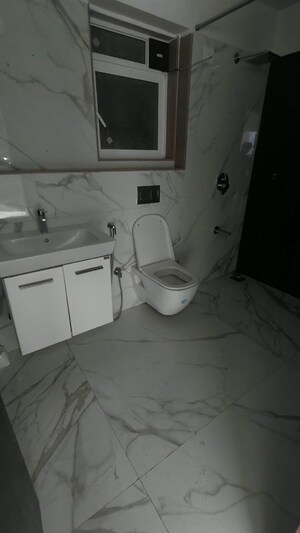 Bathroom in 3 BHK Apartment at RNA NG Eclat, Andheri West – for Rent