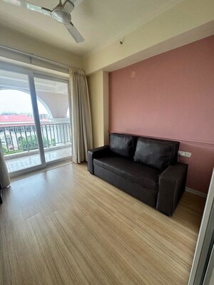 Living Room in 3 BHK Apartment at DLF The Skycourt, Sector 86 – for Rent
