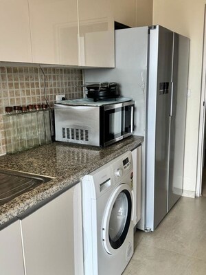 Kitchen in 3 BHK Apartment at DLF The Skycourt, Sector 86 – for Rent