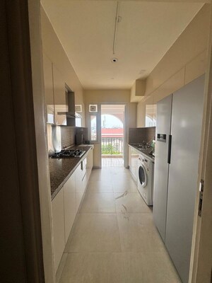 Kitchen in 3 BHK Apartment at DLF The Skycourt, Sector 86 – for Rent