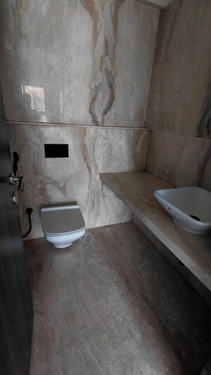 Bathroom in 3 BHK Apartment at Sheth 72 West, Andheri West – for Rent