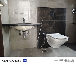 Bathroom in 3 BHK Apartment at Aparna Sarovar Zicon, Nallagandla – for Sale