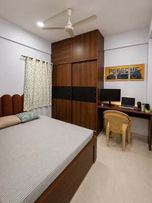 Bedroom in 2 BHK Apartment at Sapthagiri Sampada, Hoskote – for Rent