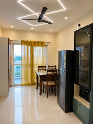 Living Room in 2 BHK Apartment at Sapthagiri Sampada, Hoskote – for Rent