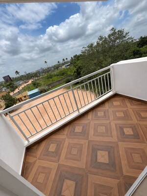 Balcony in 2 BHK Apartment at Sapthagiri Sampada, Hoskote – for Rent