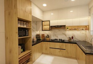 Kitchen in 3 BHK Apartment at Aparna Sarovar Zicon, Nallagandla – for Sale
