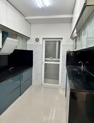 Kitchen in 3 BHK Apartment at Lodha Meridian, Kukatpally – for Rent