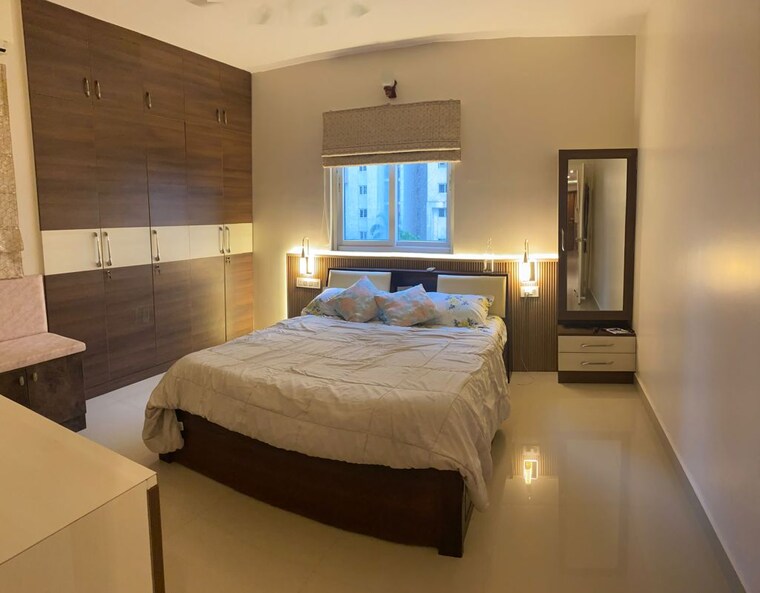 Bedroom, indis-pbel-city 3 Bedroom 1534 Sq.Ft. Apartment In Peeranchuruvu Hyderabad 10737185