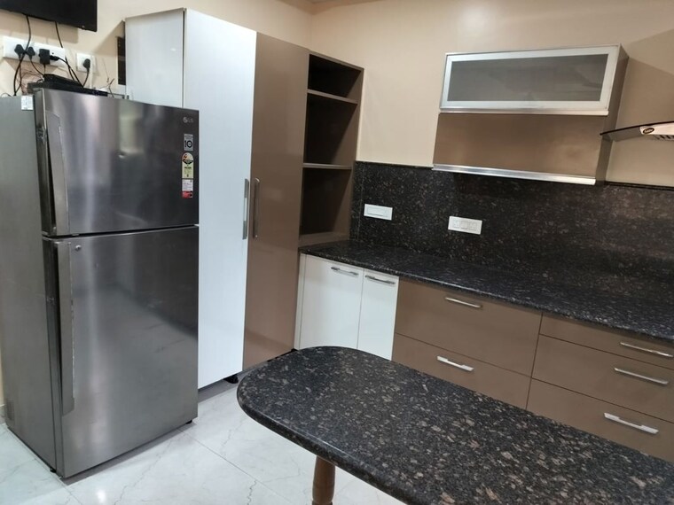 Kitchen, shri-ram-nagar-society 1 Bedroom 450 Sq.Ft. Apartment In Aundh Pune 10737234
