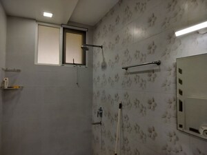 Building Lobby in 1 BHK Apartment at Shri Ram Nagar Society, Aundh – for Rent