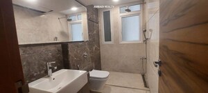Bathroom in 4 BHK Apartment at RMZ Latitude, Hebbal – for Rent