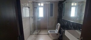 Bathroom in 4 BHK Apartment at RMZ Latitude, Hebbal – for Rent