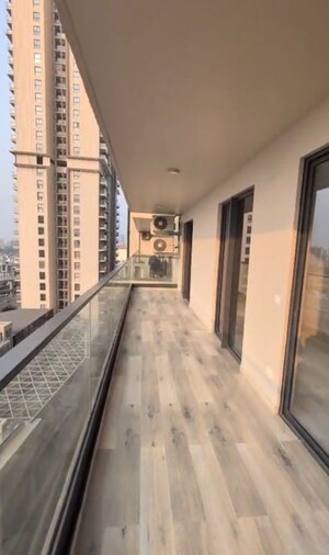 Balcony in 3 BHK Apartment at M3M Heights, Sector 65 – for Rent