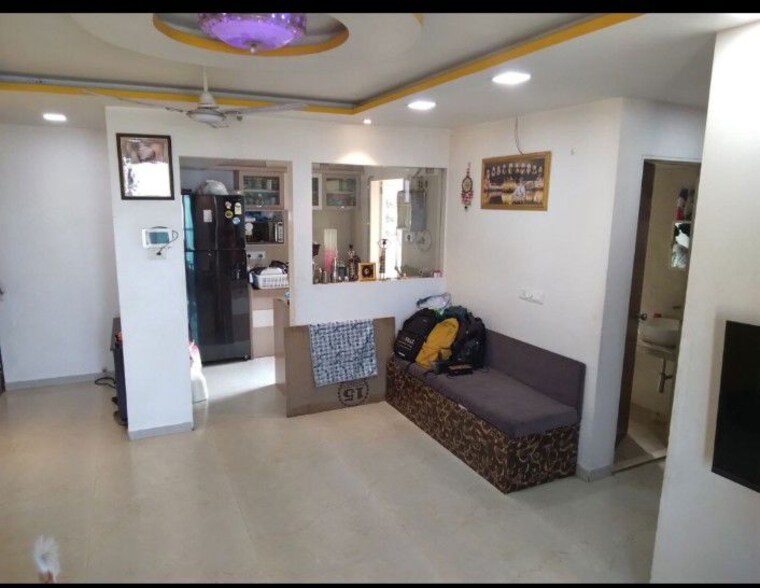 Living Room, dosti-oak 1.5 Bedroom 545 Sq.Ft. Apartment In Balkum Pada Thane 10737303