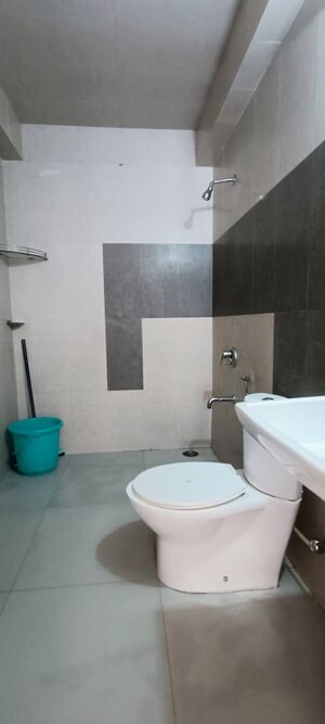 Bathroom in 2 BHK Apartment at Akshar Alvario, Seawoods – for Rent