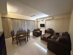 Living Room in 3 BHK Apartment at Zakaria House, Bandra West – for Rent