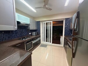 Kitchen in 3 BHK Apartment at Zakaria House, Bandra West – for Rent