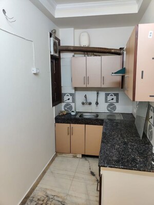 Kitchen in 1 BHK Builder Floor at Malviya Nagar – for Rent