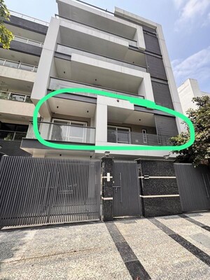 4 BHK Builder Floor – Exterior View View at Sector 57 - for Rent