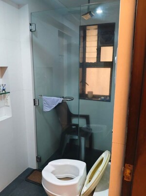 Bathroom in 3 BHK Apartment at Bandra West – for Rent