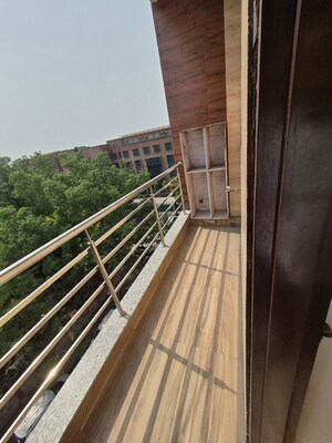 Balcony in 2.5 BHK Builder Floor at Mayur Vihar – for Rent