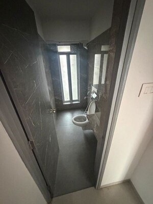Bathroom in 2 BHK Apartment at Sahakar Avenue, Malad West – for Rent