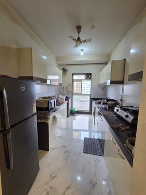 Kitchen in 3 BHK Apartment at Raheja Ridgewood, Goregaon East – for Rent