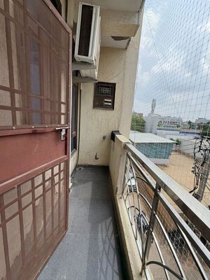 Balcony in 3 BHK Builder Floor at Swaroop Garden, Sector 105 – for Rent