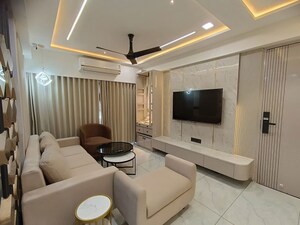Living Room in 2 BHK Apartment at Bandstand Apartment, Bandra West – for Rent