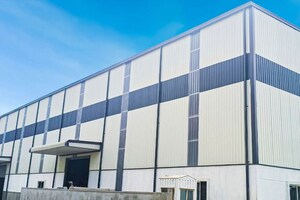  Warehouse – Exterior View View at Yelahanka New Town - for Rent