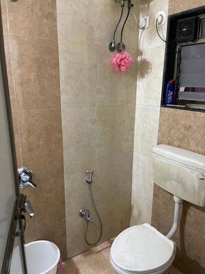 Bathroom in 3 BHK Apartment at Pratik Gems, Kamothe – for Sale