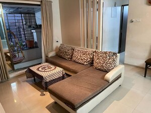 Living Room in 3 BHK Apartment at Pratik Gems, Kamothe – for Sale