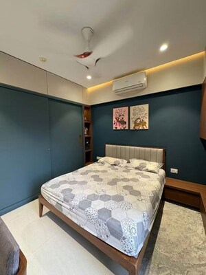 Bedroom in 2 BHK Apartment at S Raheja Natraj, Khar West – for Rent