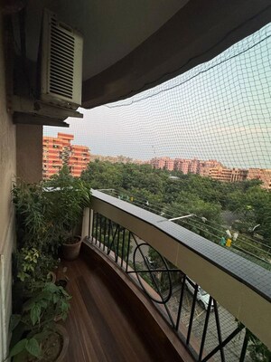 Balcony in 4 BHK Apartment at Sector 11 Dwarka – for Rent