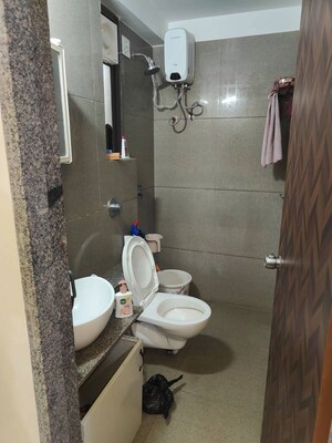 Bathroom in 2 BHK Apartment at Beach Apartments, Juhu – for Rent