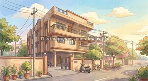  Apartment – Exterior View View at Katara - for Sale