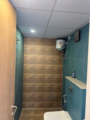 Bathroom in 1 BHK Apartment at Lodha Crown Quality Homes, Majiwada – for Rent