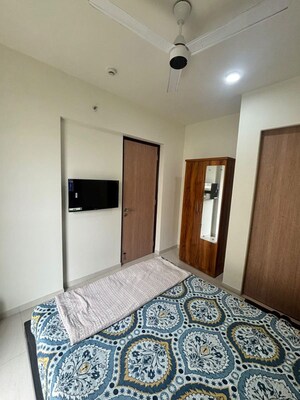 Bedroom in 1 BHK Apartment at Lodha Crown Quality Homes, Majiwada – for Rent