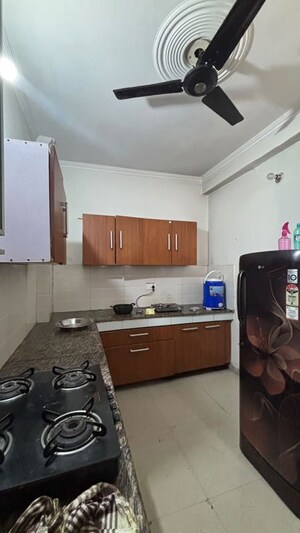 Kitchen in 2 BHK Apartment at Jaipurias Sunrise Greens Zirakpur, Vip Road – for Rent