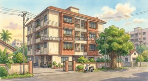  Apartment – Exterior View View at Ambernath - for Sale