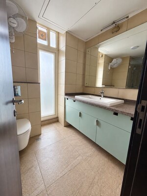 Attached Bathroom in 3.5 BHK Apartment at Mahindra Luminare, Sector 59 – for Rent